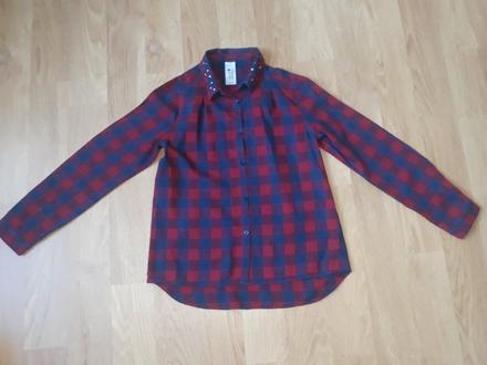Károvaná košeľa 146/152, c&a,146