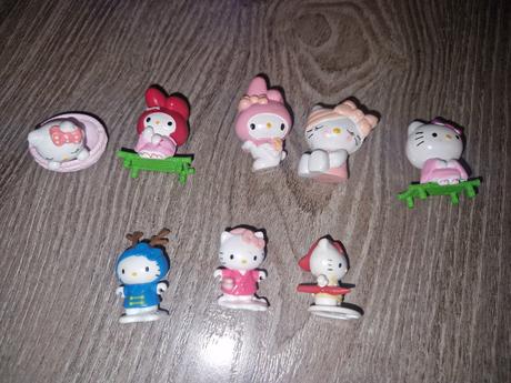 Hello kitty figurky, 