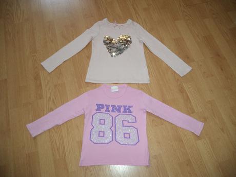 2 x triko s dlhým rukávom, 116, next,116