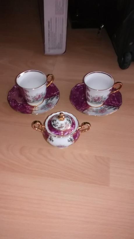 Retro exkluzívna kávová súprava,