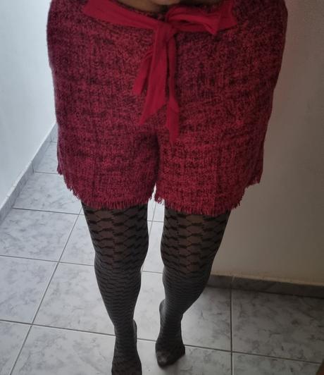 Damske kratase  magenta, s