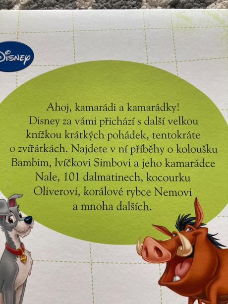 100 pohádek o zvířátkách walt disney, 