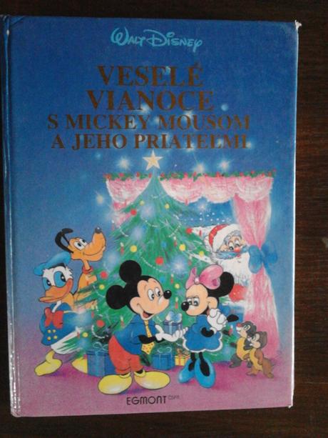 Disney. vianoce mickey mouse,