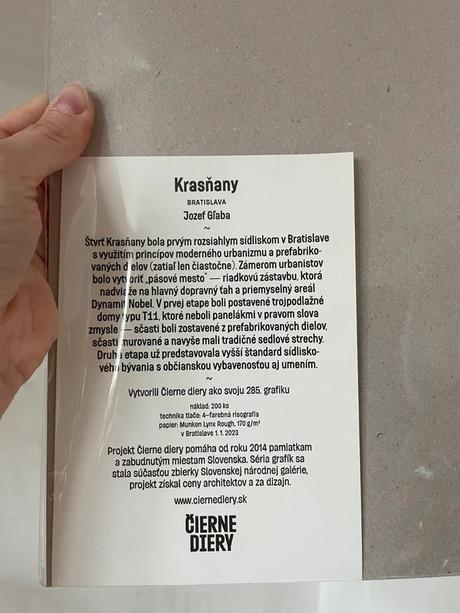 Čierne diery grafika - krasňany, 