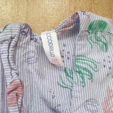 Šaty letné morská potlač coccodrillo, coccodrillo,116