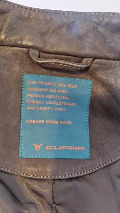 Pánska kožená bunda cupra, l