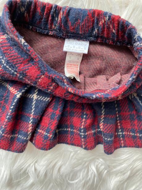 Károvana skladaná sukňa, f&f,62