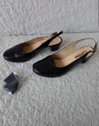 Čierne topánky/ lodičky č.40, 40