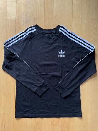 Bavlnene tricko s dlhym rukavom adidas, adidas,164