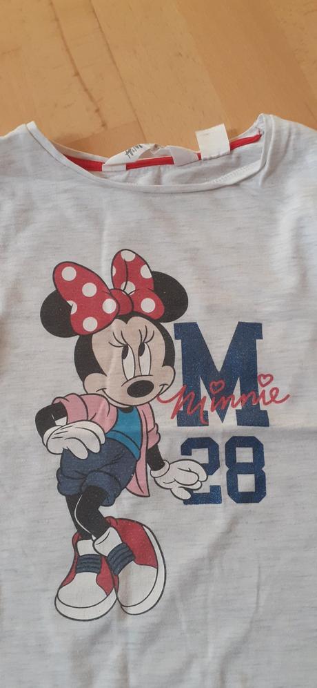 Tricko minnie 4/6 r, h&m,110