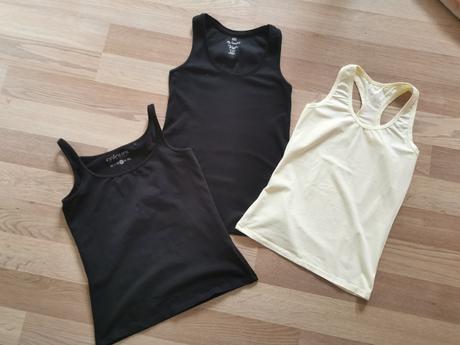 3 tričká /tielka na leto, f&f,m