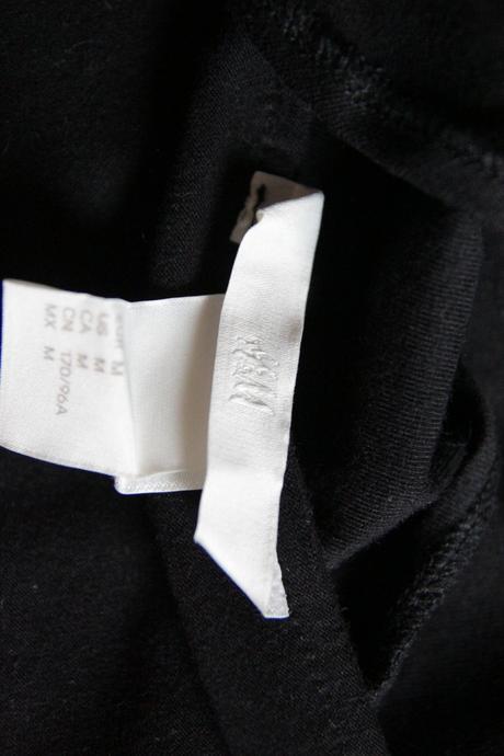 Bavlnený elegantný body top, h&m, m, h&m,m