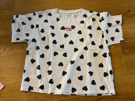 Srdieckove tričko na štýl crop top, reserved,158