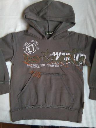 Mikina s kapucou re-wind, 128