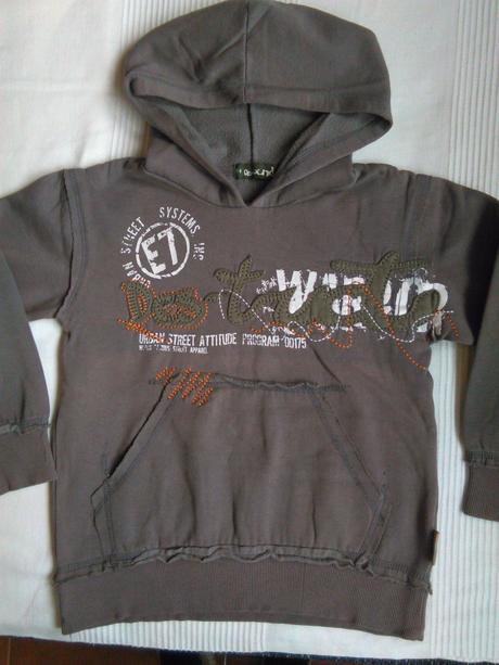 Mikina s kapucou re-wind, 128