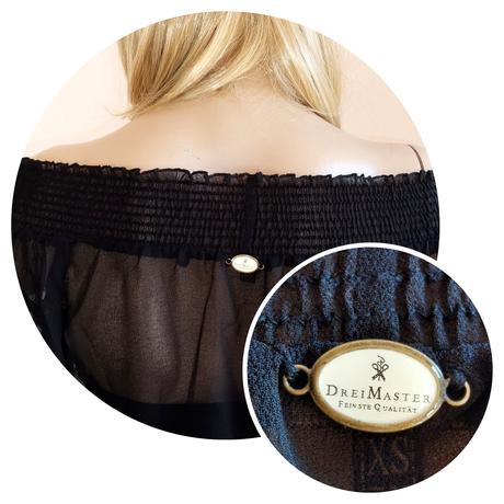 Drei master - krásna hodvábna tunika, xs