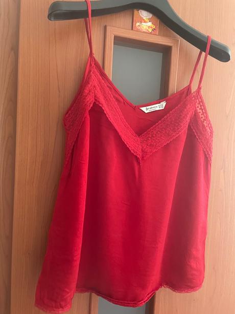 Krásny top s cipkou stradivarius, stradivarius,xs