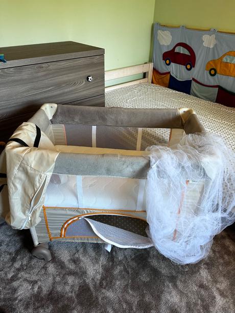 Detská cestovná postieľka, šírka (cm): 60,dĺžka (cm): 90