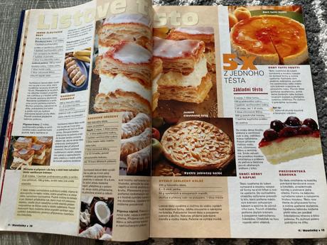 Časopisy varenie pečenie 3ks, 