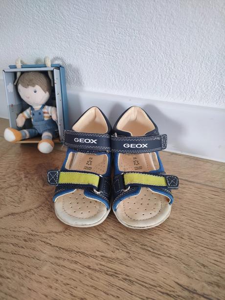 Chlapčenské kožené sandále geox, veľ. 23, geox,23