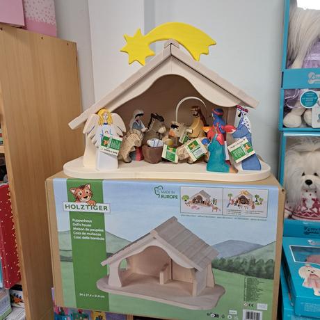 Drevené zvieratká, farma, betlehem holztiger, 