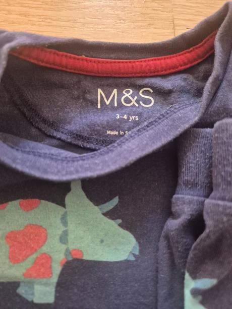 Pyzamo na 3-4 roky, marks & spencer,98