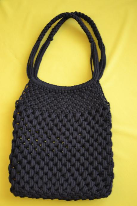 Makramé taška, 