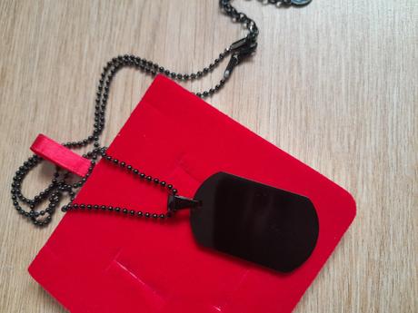 Prívesok milujem ťa s retiazkou,