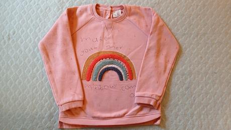 Mikina s duhou, zara,104