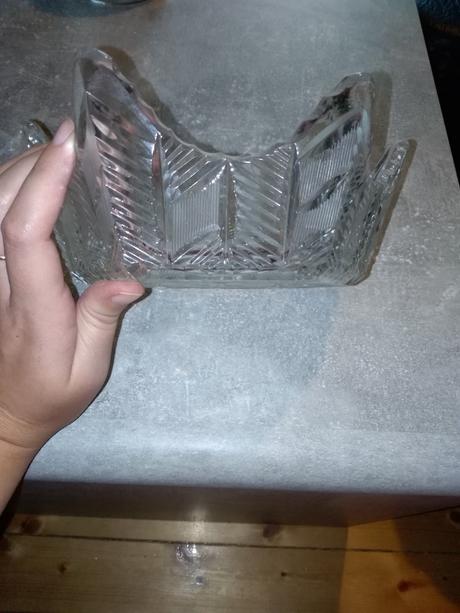 Kryštálova miska bohemia, 