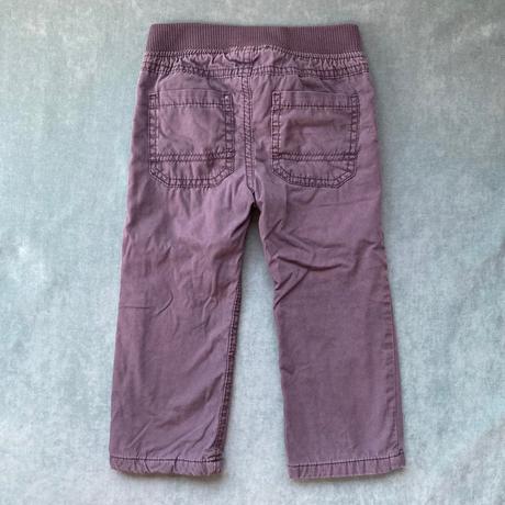 Zateplene nohavice, tmavomodre, lupilu,86