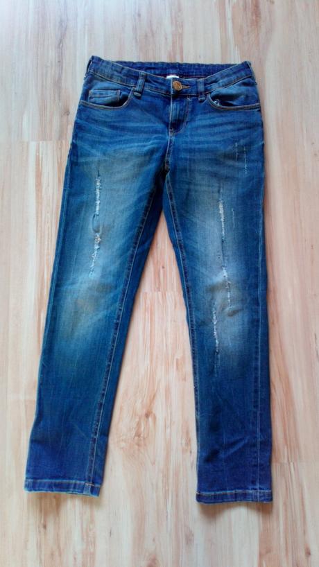 Dievčenské boyfriend rifle - veľ.146, c&a,146