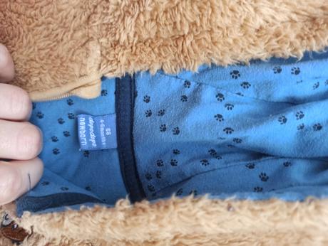 Flysová teplá mikina dopodopo, dopodopo,68