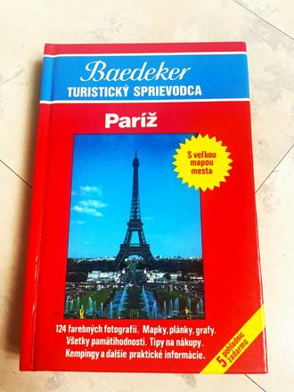 Baedeker pariž + mapa, 