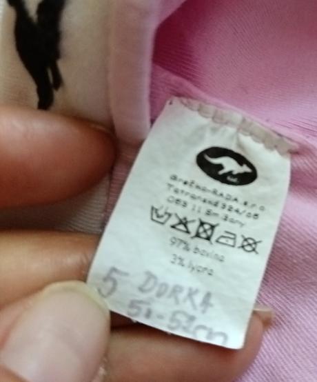 Čiapka na šnúrky s nákrčníkom, 51-52 cm, rada,74