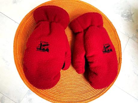 Hrubé duplované rukavice,