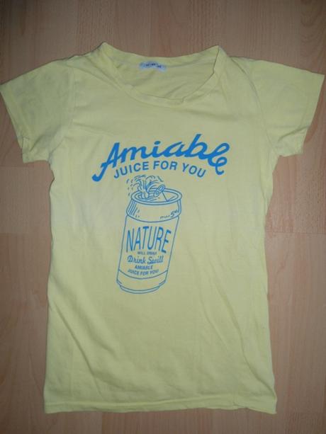 Zlte tricko kratky rukav, s