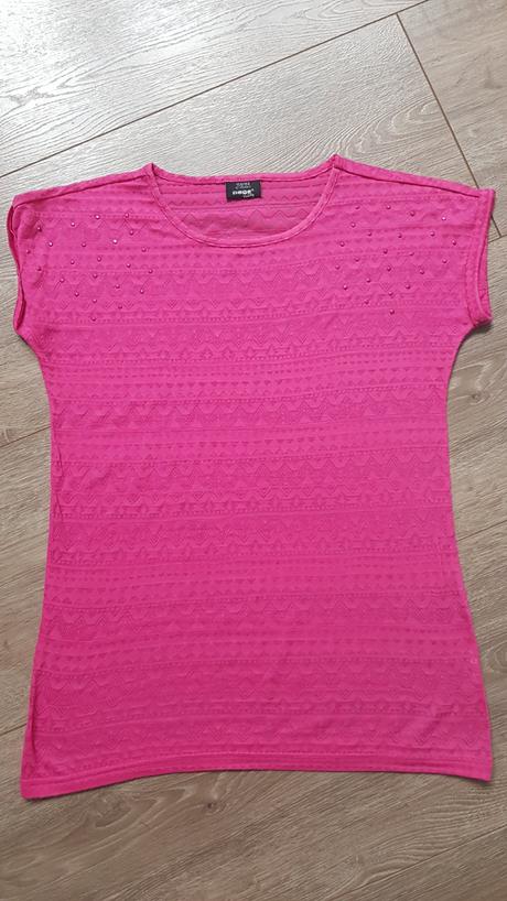 2 priesvitné tričká spolu za 5 eur, takko,158