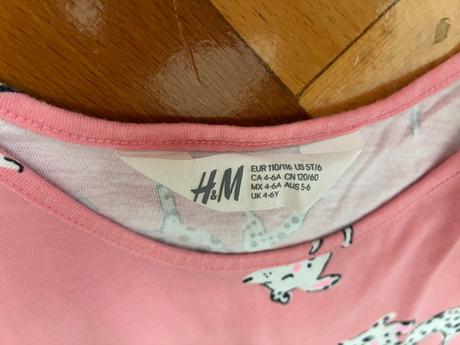 Saty so psikmi, h&m,110