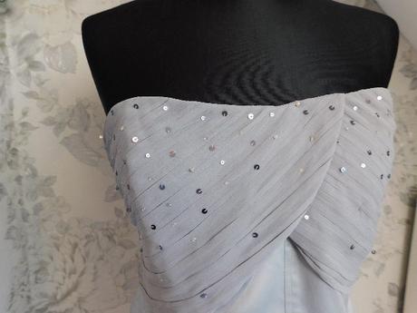 Slavnostny korzetovy satenovy top, george,40