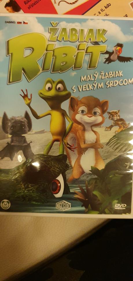 Dvd žabiak ribit,