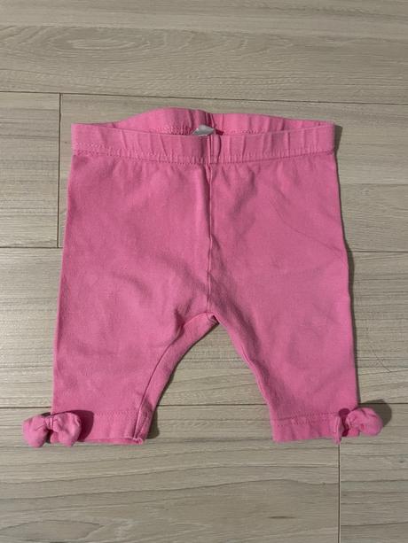 Trojštvrtové leginy s mašličkou, 74