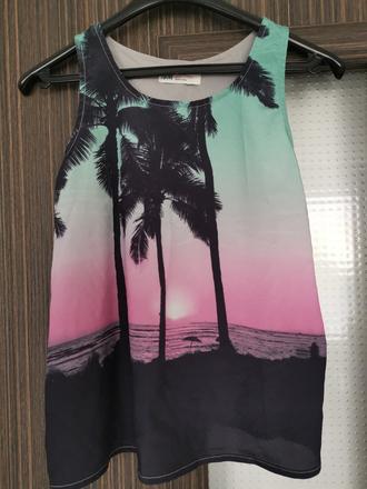Letné tielko, h&m,134