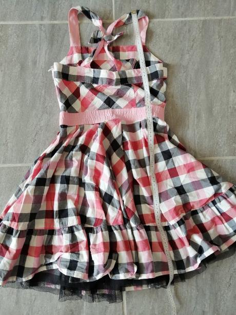 Šaty mas, v140, 9-10r.,ľahučké,bavlna, marks & spencer,140