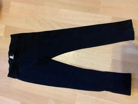 Čierne legíny, h&m,128