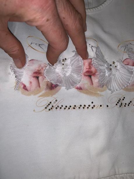 Blumarine baby anjelikove dievčenské šaty vel.18 m, 98