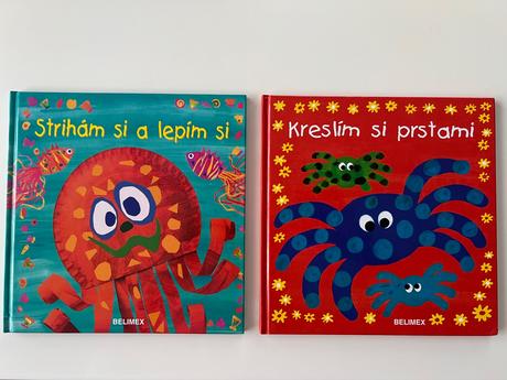 Kreslim prstami a striham si a lepim si,