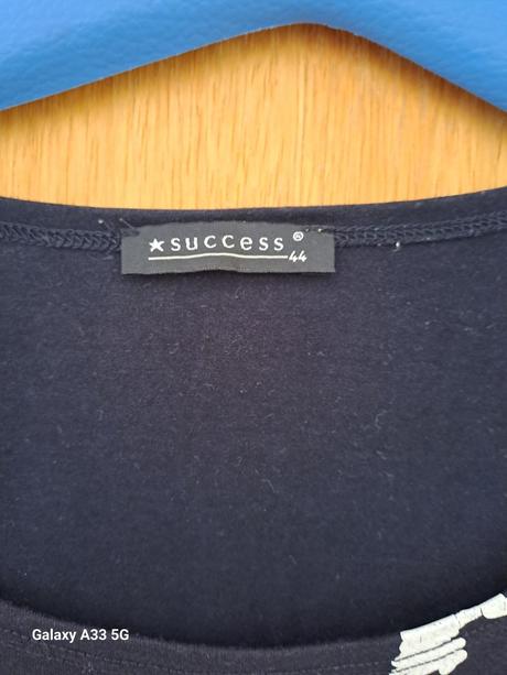Tmavomodré tričko č.44, success,44