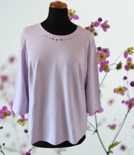 Klingel, fialový top s kamienkami, veľ. xxl, xxl
