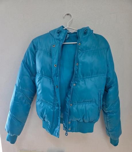 Modrá zimná bunda, terranova,s